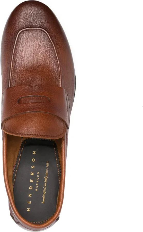 Grained Leather Loafers - Image 4