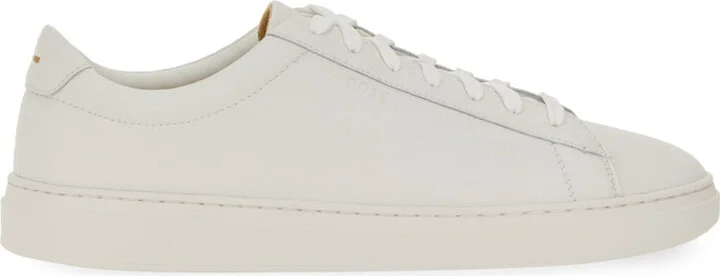 Grained Leather Sneaker