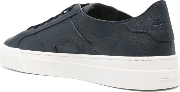 Grained Leather Sneakers - Image 3