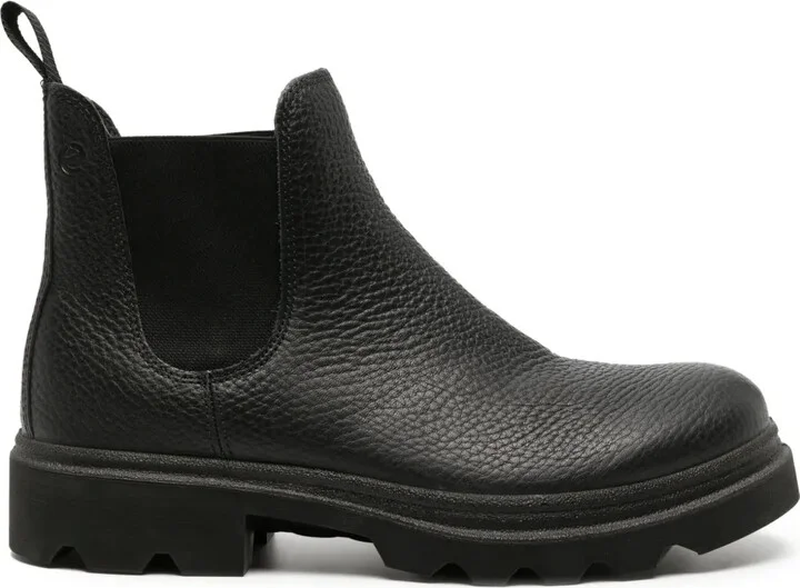 Grainer leather ankle boots