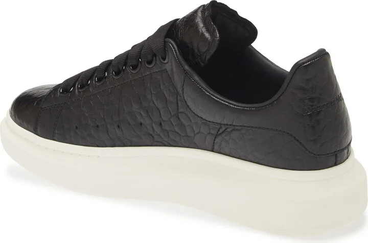 Grainy Leather Oversize Sneaker - Image 8