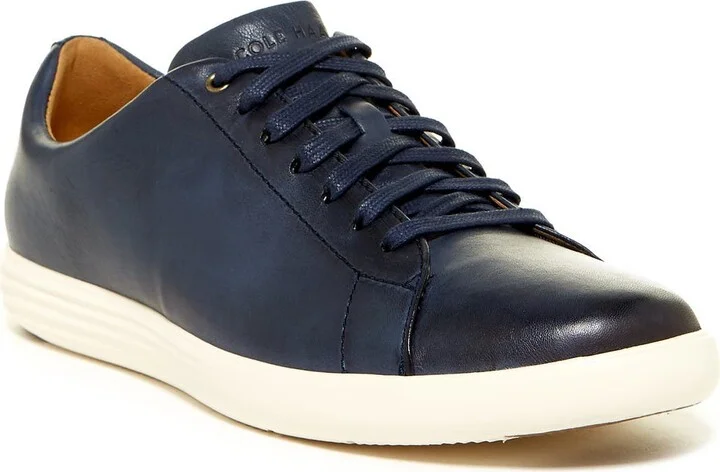 NAVY LEATH