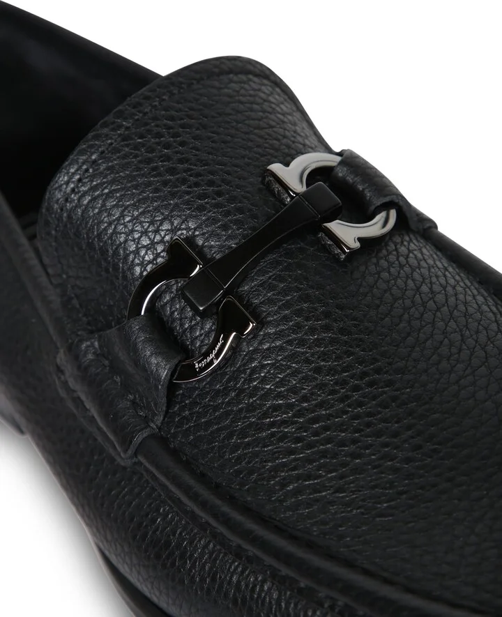 Grand Gancini Black Loafer - Image 4