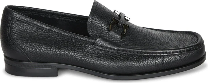 Grand Gancini Black Loafer