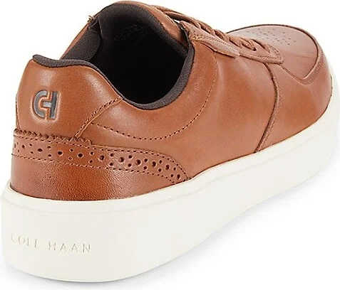 Grand Transition Leather Court Sneakers - Image 3