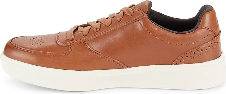 Grand Transition Leather Court Sneakers - Image 4
