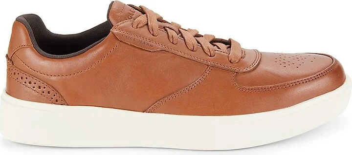 Grand Transition Leather Court Sneakers