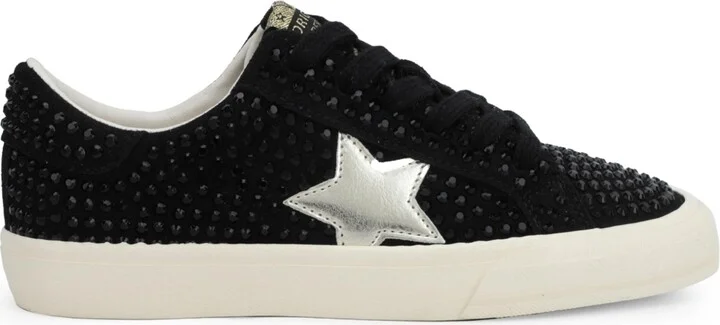 Grande - Black Full Rhinestone Women's's Sneaker by Vintage Havana