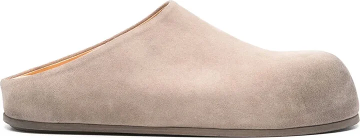 Grande Mule suede slippers