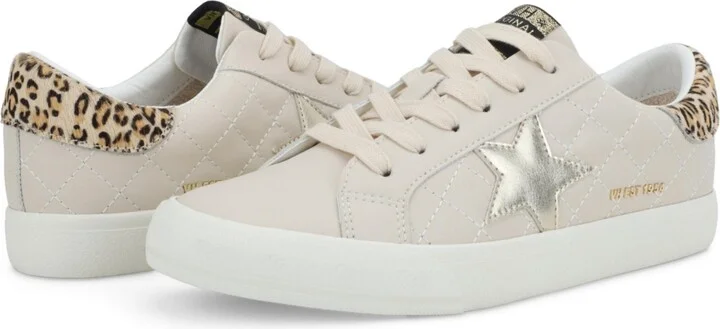 Grande - Nude Quilted Women's's Sneaker by Vintage Havana - Image 2
