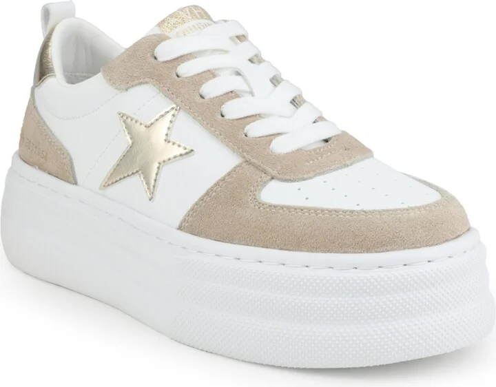 Grande White Black Snake Grey Pop Women's Sneaker by Vintage Havana - Image 4