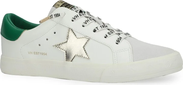 Grande - White Gold Green Pop Women's's Sneaker by
