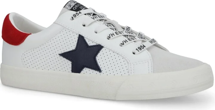 Grande - White Navy Red Women's's Sneaker by Vintage Havana