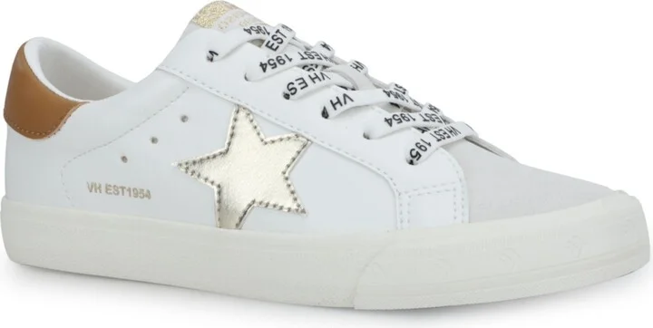 Grande White/Tan/Gold/Grey Women's Sneaker by Vintage Havana