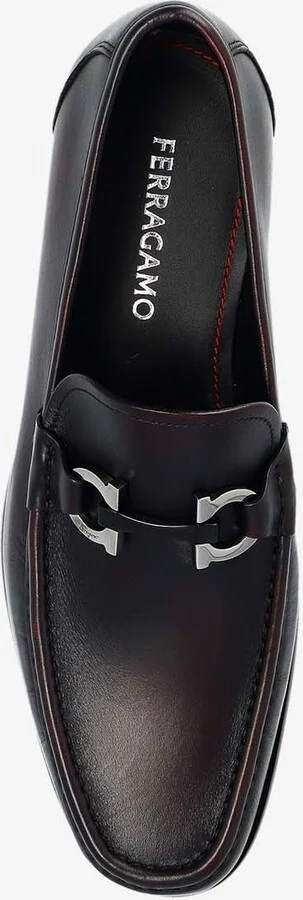 Grandioso Gancini Leather Loafers - Image 3
