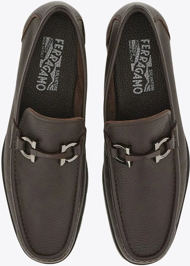 Grandioso Gancini Leather Loafers - Image 2