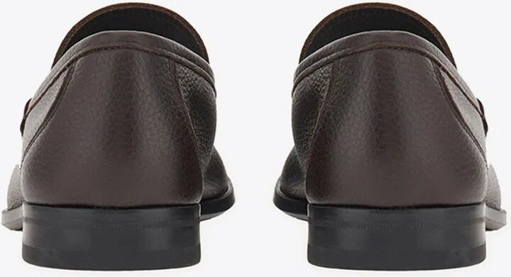 Grandioso Gancini Leather Loafers - Image 3