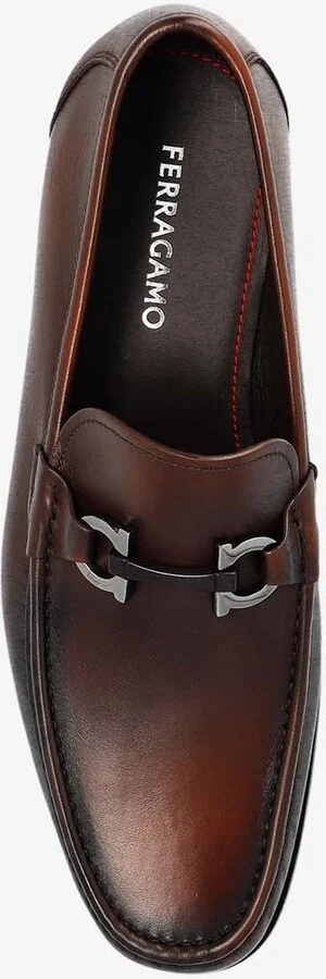 Grandioso Leather Gancini Loafers - Image 3