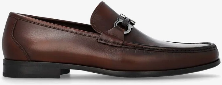 Grandioso Leather Gancini Loafers