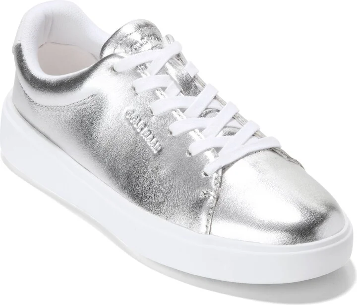 SILVER METALLIC/ WHITE