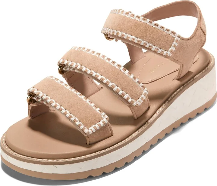 GrandPro Daylin Slingback Platform Wedge Sandal - Image 8