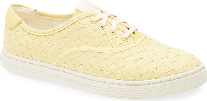 Pale Banana Woven Canvas