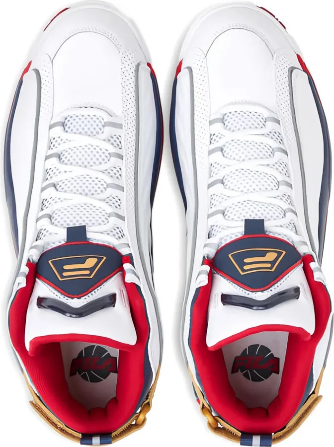 Grant Hill 2 GB "White/Navy/Red/Gold" sneakers - Image 3