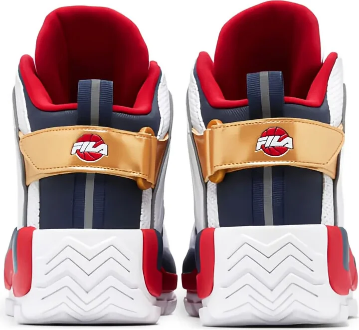 Grant Hill 2 GB "White/Navy/Red/Gold" sneakers - Image 4