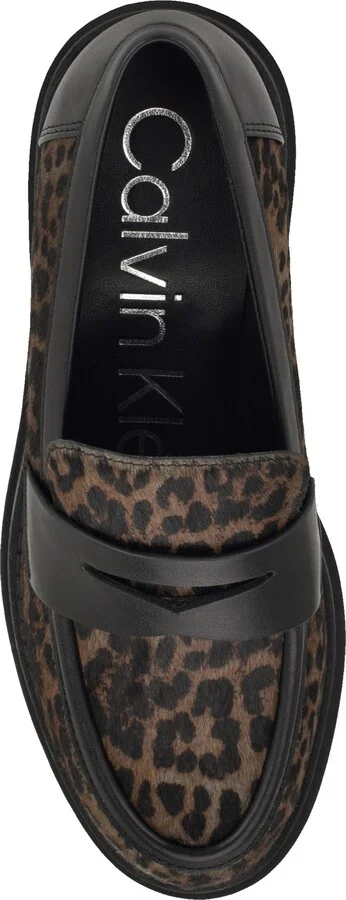Grantly Genuine Calf Hair Lug Sole Loafer - Image 3