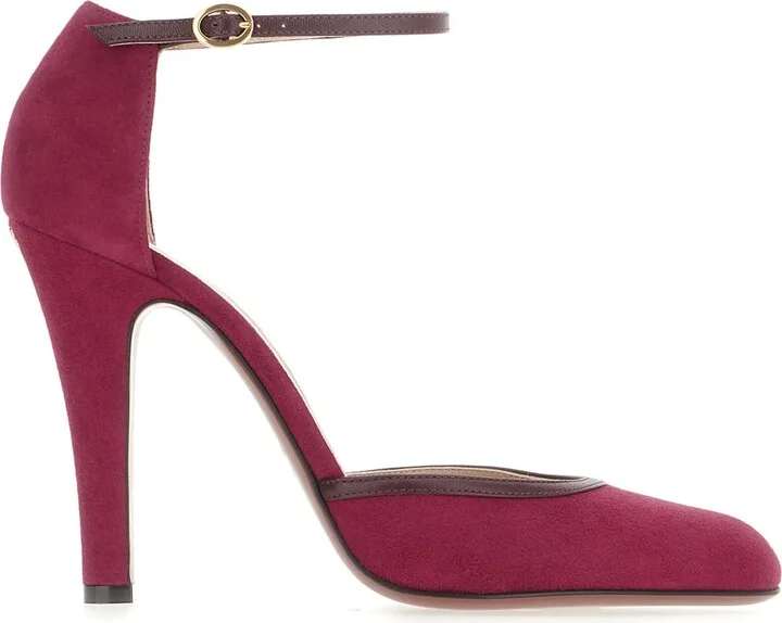 Grape Suede Pumps