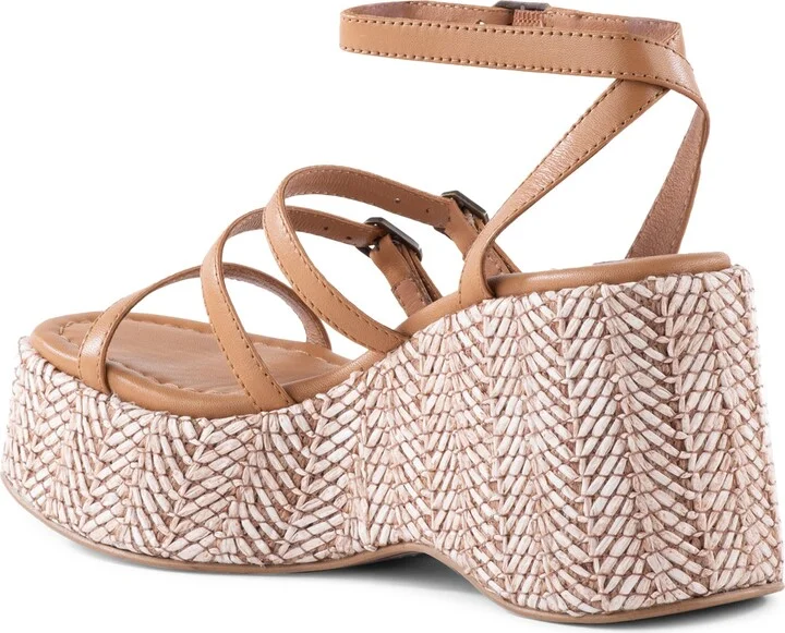 Grapefruit Platform Wedge Sandal - Image 2