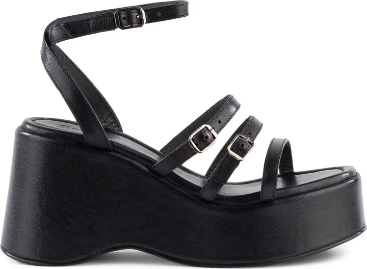 Grapefruit Platform Wedge Sandal - Image 7