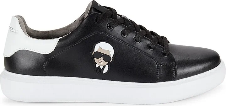 Graphic Low Top Sneakers