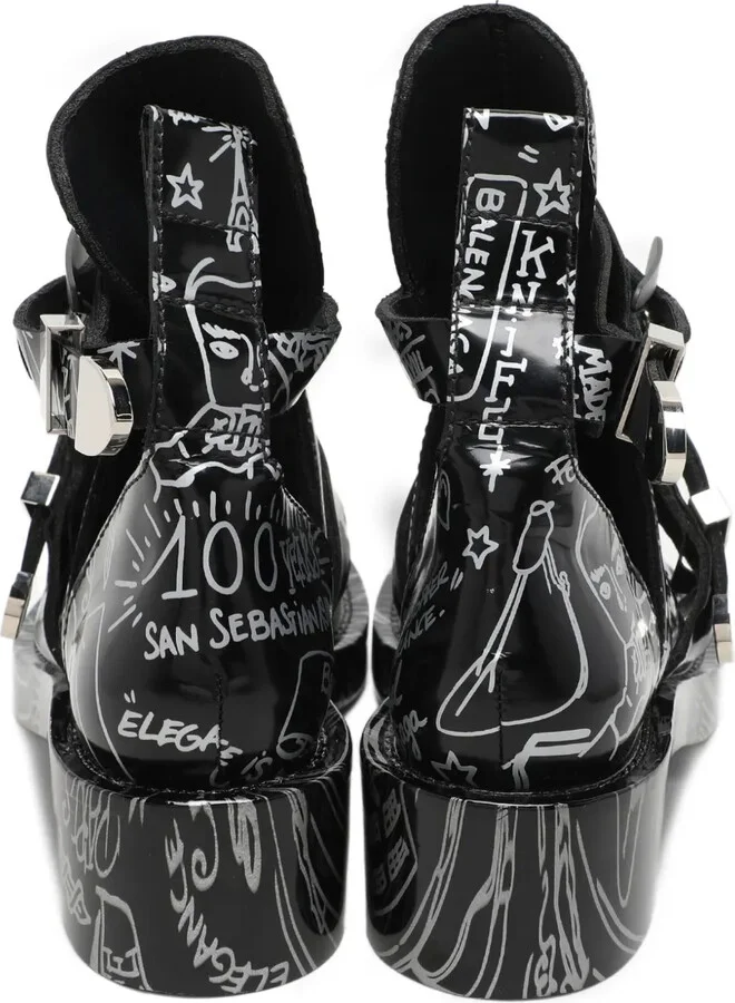 Graphic-Print Ankle Boots - Image 3