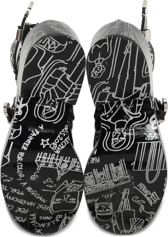 Graphic-Print Ankle Boots - Image 4