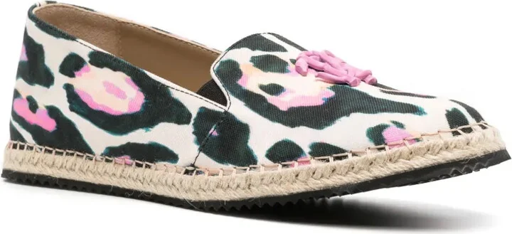 Graphic-Print Cotton Espadrilles - Image 2