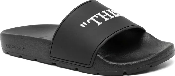 Graphic-Print Flip Flops - Image 2