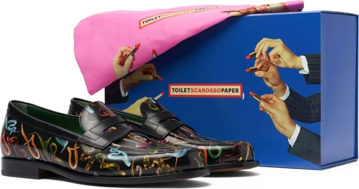 Graphic-Print Loafers - Image 2
