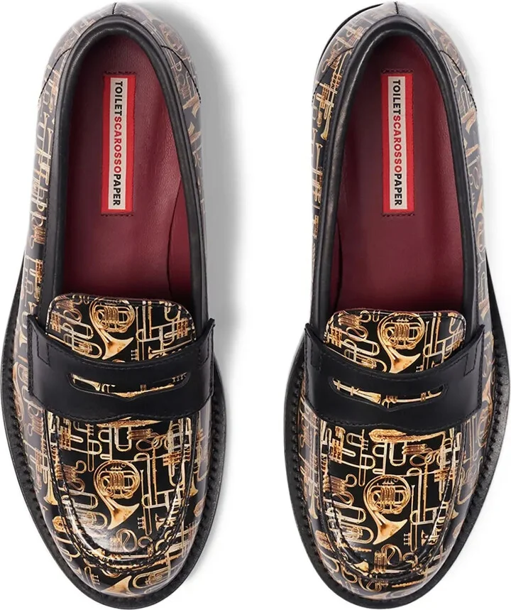 Graphic-Print Loafers - Image 4