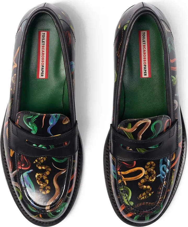 Graphic-Print Loafers - Image 4
