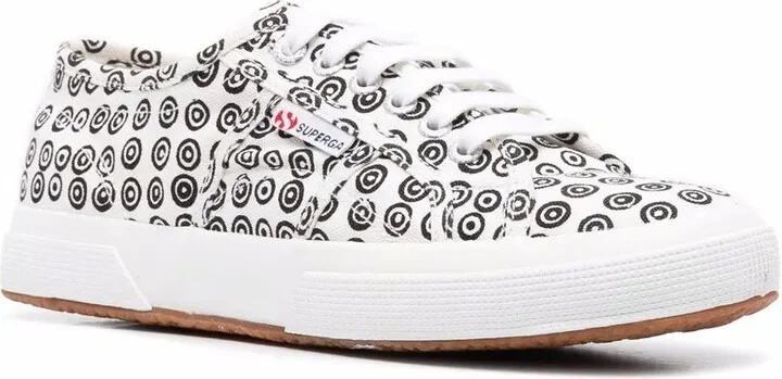 Graphic-Print Low-Top Sneakers - Image 2