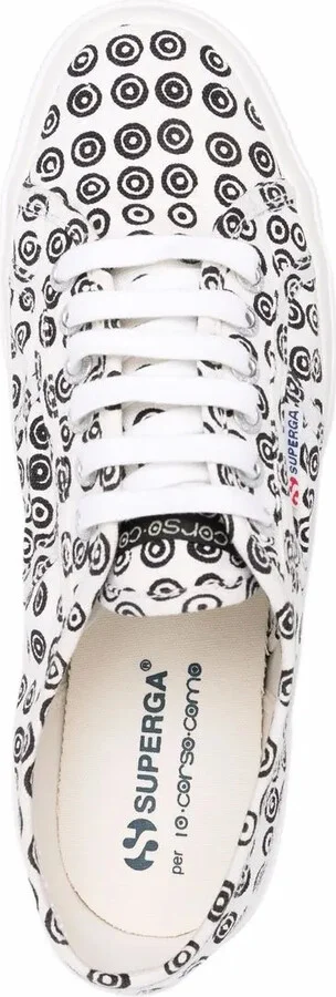 Graphic-Print Low-Top Sneakers - Image 4