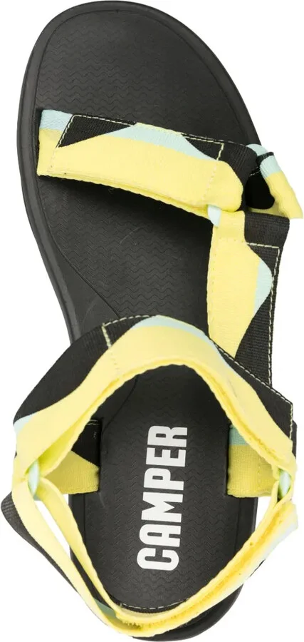 Graphic-Print Touch-Strap-Fastening Sandals - Image 4
