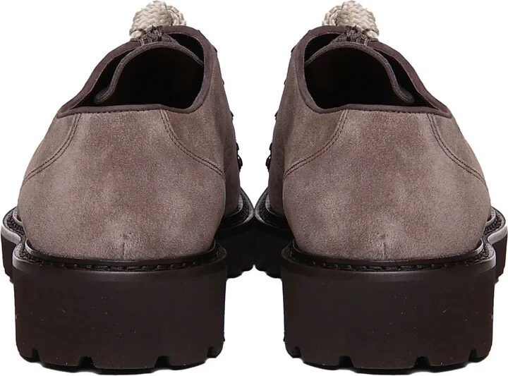 Graphite Leather Lace-ups - Image 3