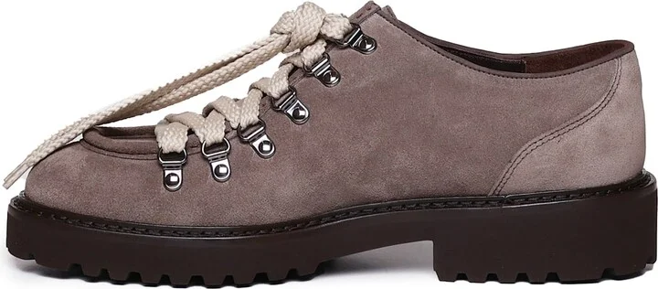 Graphite Leather Lace-ups - Image 4