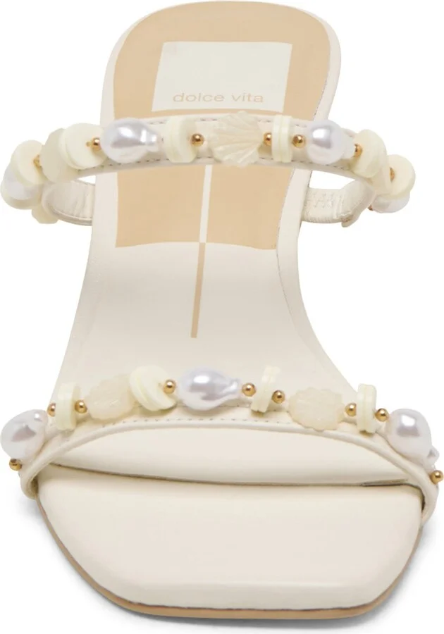 Grason Bead & Faux Pearl Sandal - Image 4