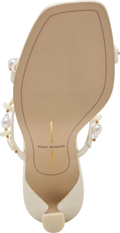 Grason Bead & Faux Pearl Sandal - Image 6