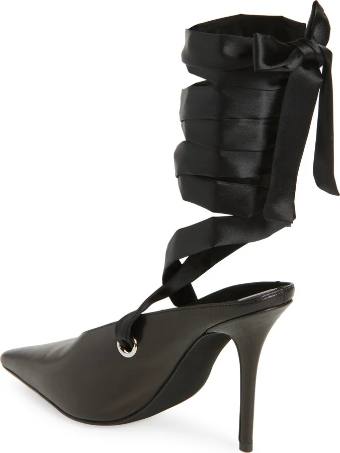 Grateau Ankle Wrap Mule - Image 2