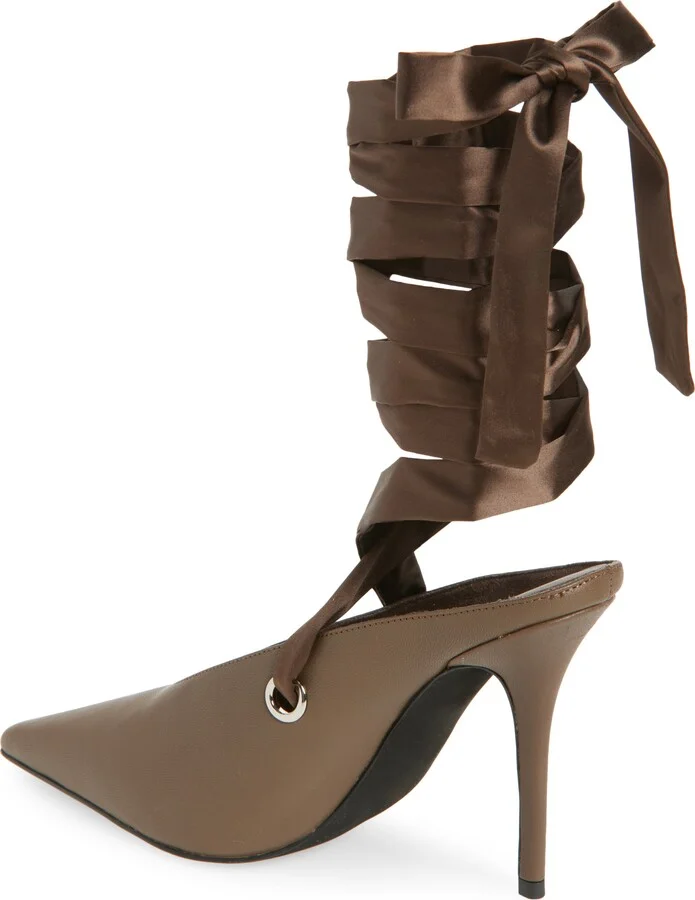 Grateau Ankle Wrap Mule - Image 8