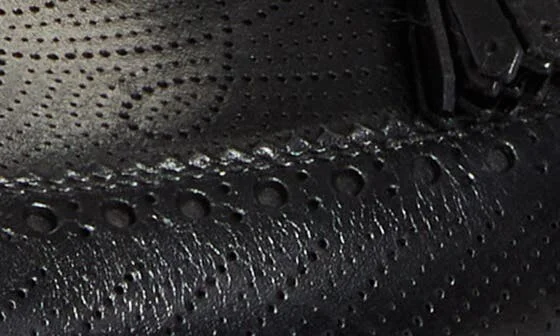 Grave Perforated Wingtip Venetian Loafer - Image 7